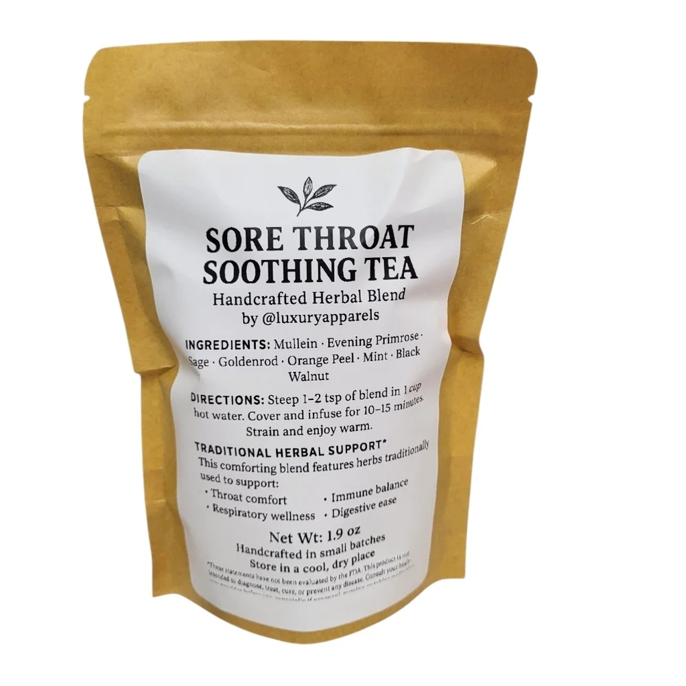 Sore Throat Soothing Tea Vitamin C